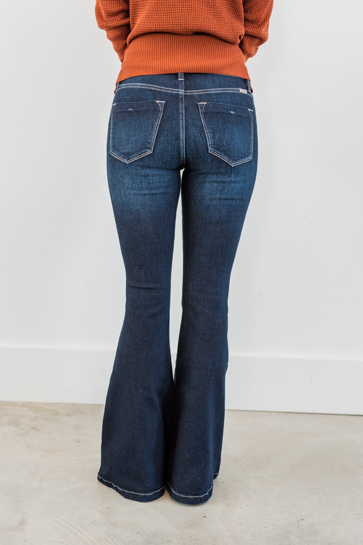KanCan High Rise Flare Jeans- Hera Wash