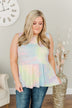 Sunset Serenade Tie-Dye Tank- Multi-Color