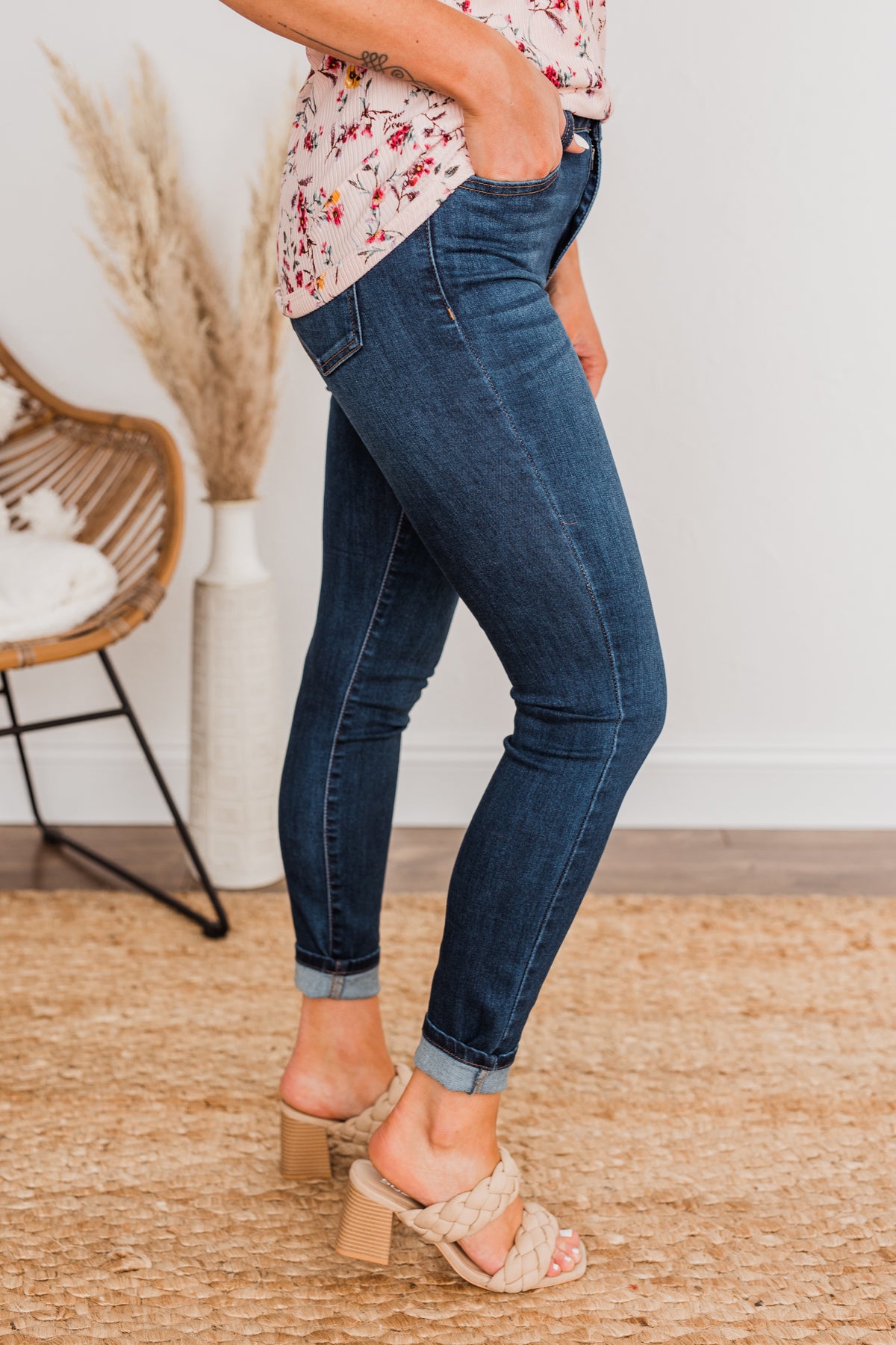 Cello High-Rise Skinny Jeans- Ethyl Wash
