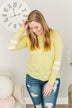 Along For The Journey Pullover Top- Yellow