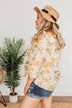 Lost In Paradise Floral Blouse- Cream