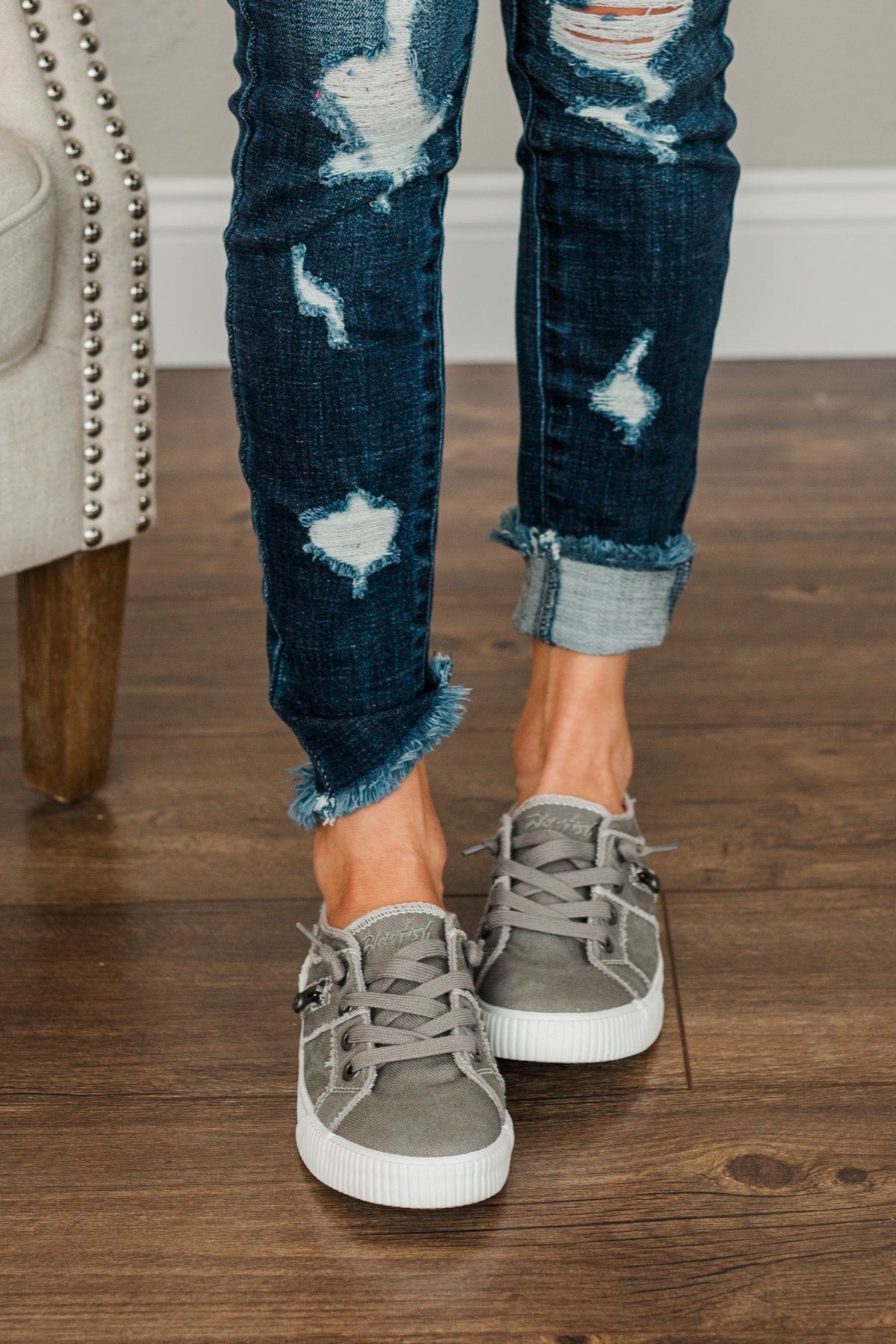 blowfish fruit sneakers wolf grey