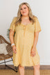 Dashing Through The Daisies Floral Dress- Yellow