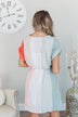 Party By The Pool Striped Dress- Multi-Color