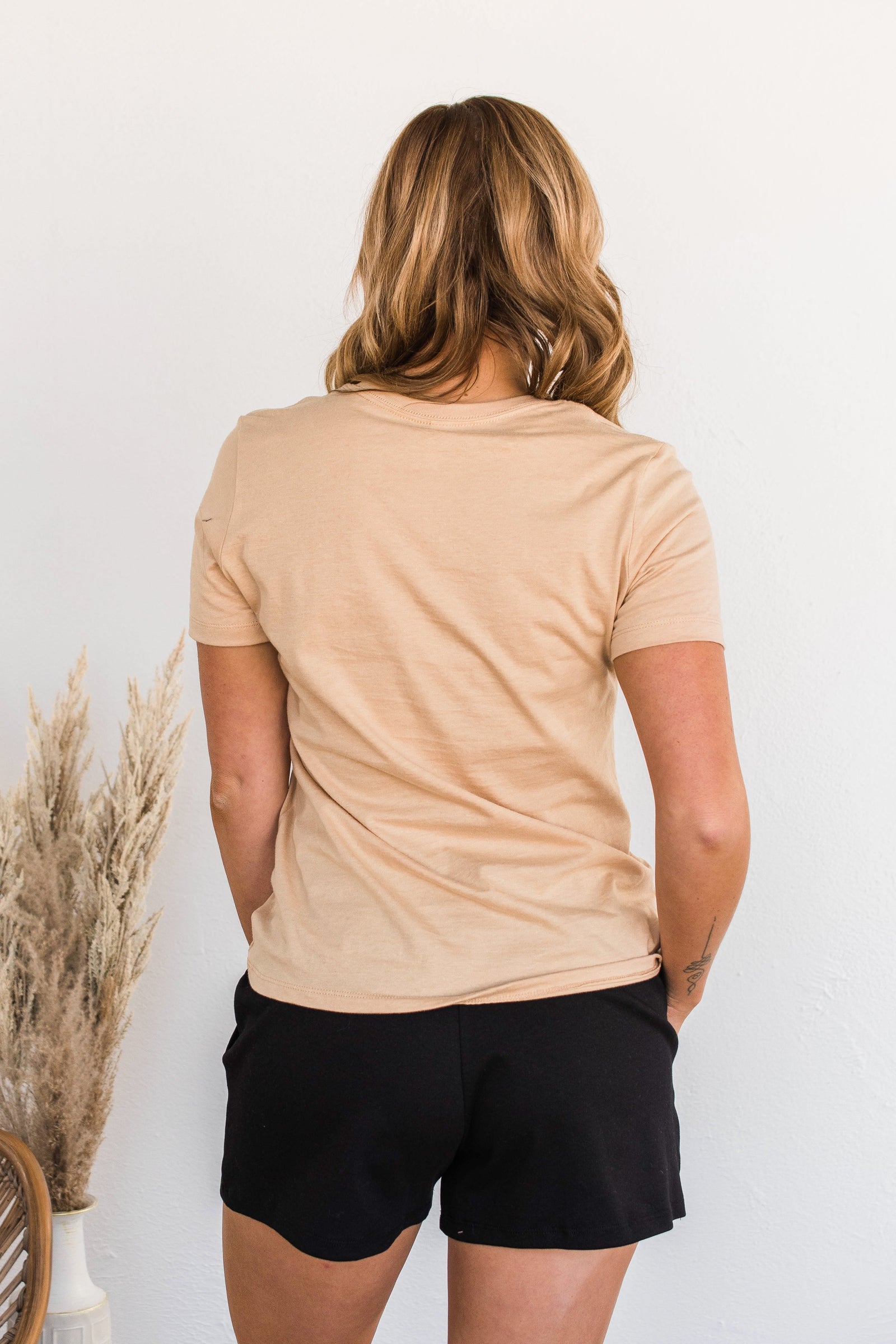 "Home Grown" Graphic Tee- Tan