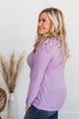 Call Me Soon Long Sleeve Top- Lavender