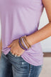 Bling Queen Gold Bracelet Set- Purple