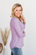 Call Me Soon Long Sleeve Top- Lavender