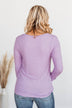 Call Me Soon Long Sleeve Top- Lavender