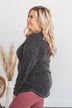 Winning Back Happiness V-Neck Top- Black