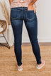 KanCan Mid-Rise Distressed Super Skinny Jeans- Billie Wash