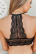 Captivating Lace Bralette- Black
