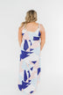 Morning Breeze Hi-Low Dress- Ivory, Blue, & Blush