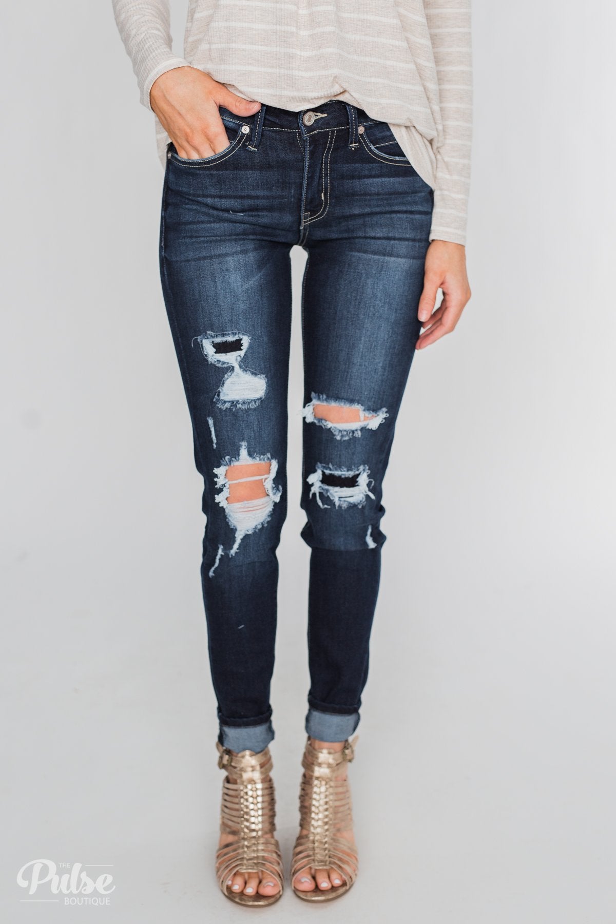 KanCan Jeans- Paisley Wash