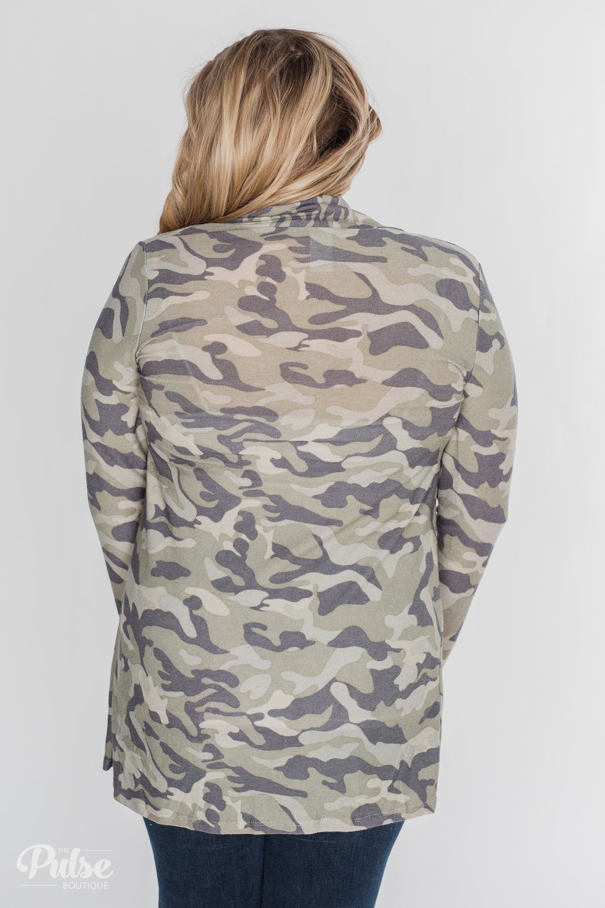 Camouflage Cardigan