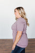 "Blessed" Purple Tee