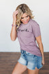 "Blessed" Purple Tee