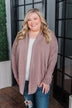 Along We Go Dolman Cardigan- Mocha