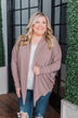 Along We Go Dolman Cardigan- Mocha
