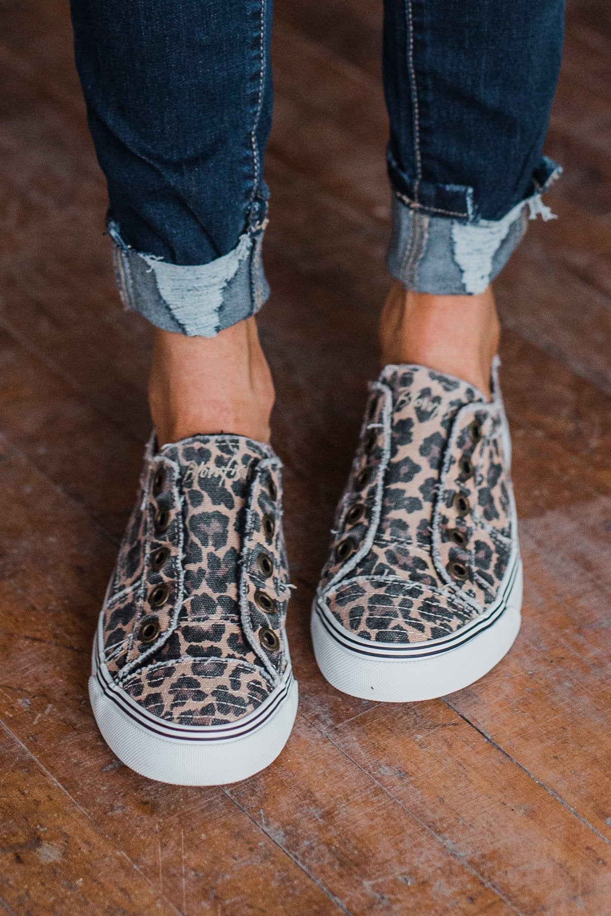 Blowfish Play Sneakers- Neutral Leopard