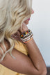 Stackable Multi-Colored Beaded Bracelet Set