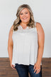 Wide Open Spaces Tank Top- Ivory
