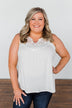 Wide Open Spaces Tank Top- Ivory