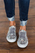 Blowfish Marley Sneakers- Grey Gypsy Canvas