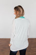 Break Free Waffle Knit Cardigan- Off White