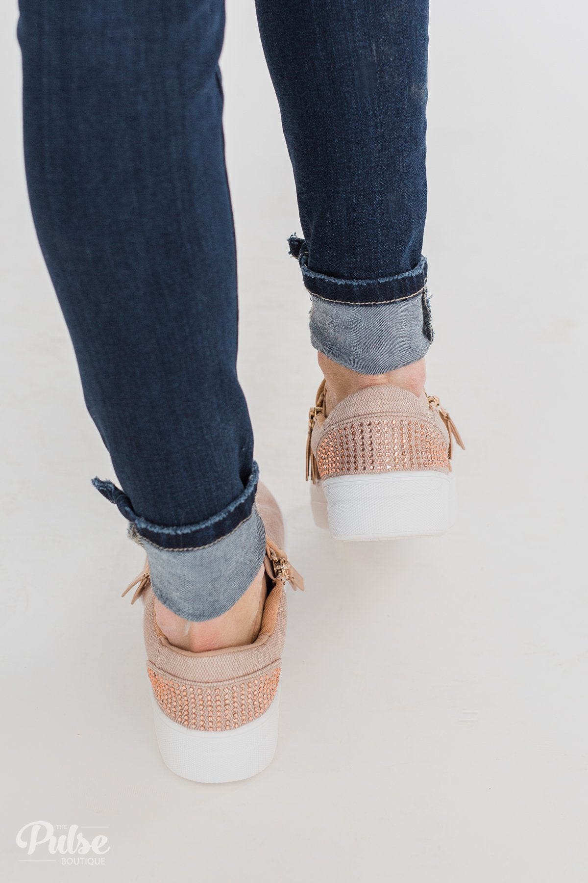 Not Rated Timbre Sneakers- Rose Gold