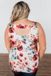 Easily Attracted Floral Tank Top- Ivory