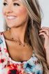 Chase The Stars Tier Necklace- Gold