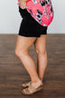 KanCan Button Fly Shorts- Kathy Wash