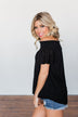 Share Your Dreams Off The Shoulder Top- Black