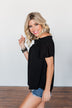 Share Your Dreams Off The Shoulder Top- Black