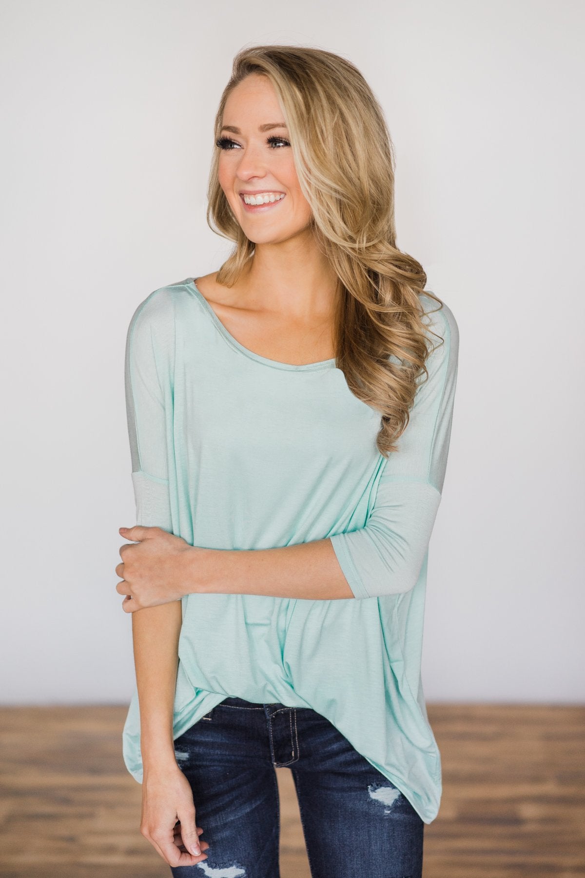Your Everyday Casual Piko Top - Mint