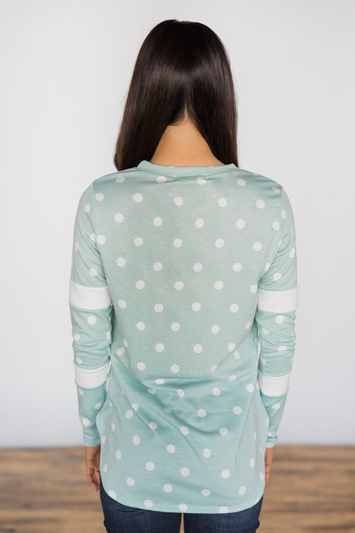 My Happy Place Top ~ Mint