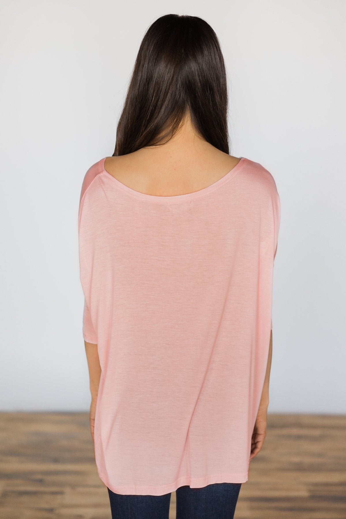 Your Everyday Casual Piko Top - Blush