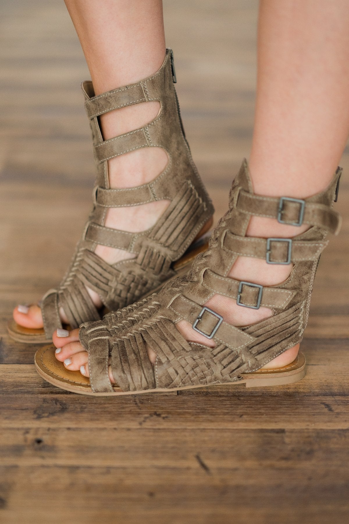 Timavo Not Rated Gladiator Sandals