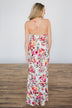 Bahama Breeze Floral Maxi Dress ~ Ivory