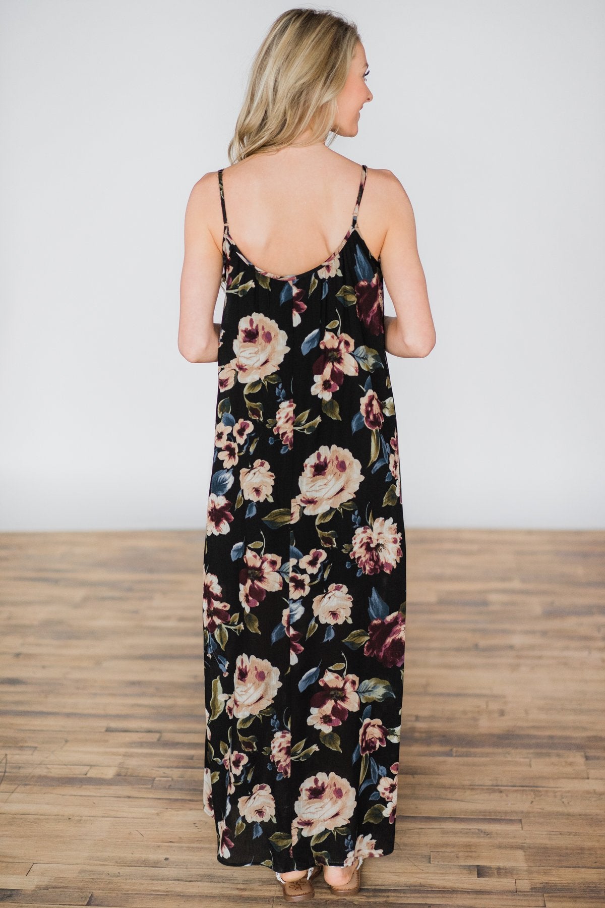 Born to Love You Floral Maxi Dress