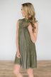 It Must Be Love Dress - Olive