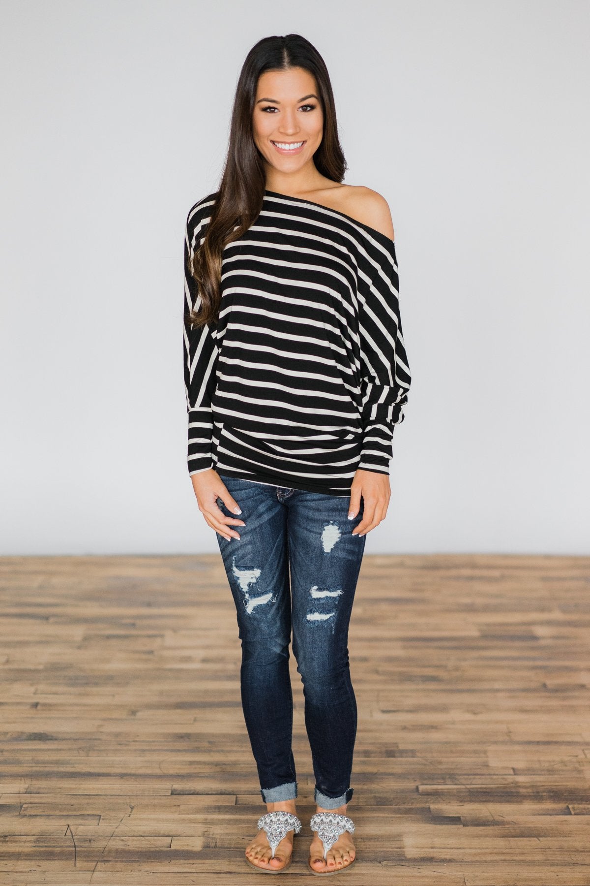 Captivated by Love Striped Top