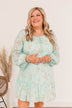 Express Yourself Mini Dress- Seafoam