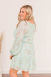 Express Yourself Mini Dress- Seafoam
