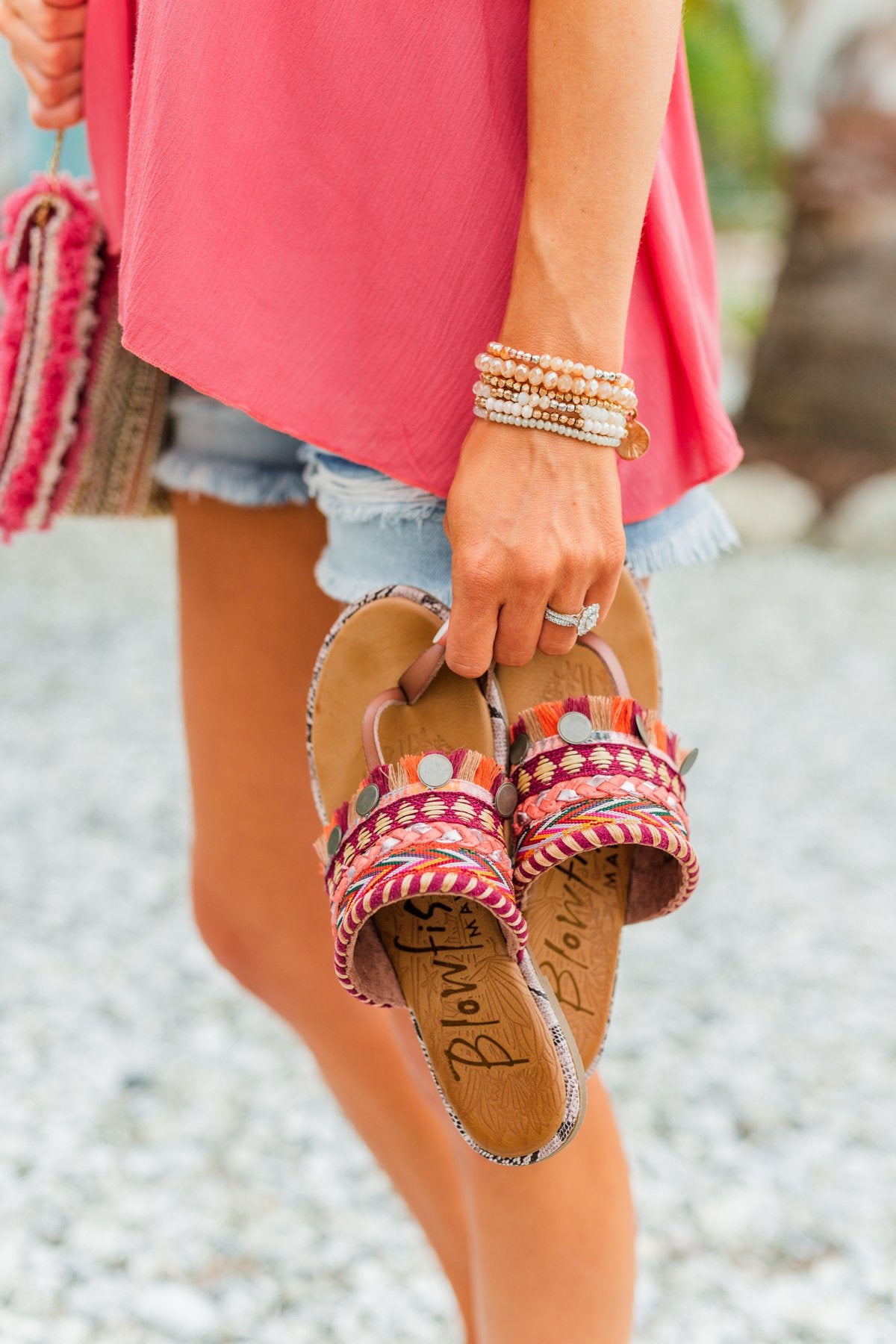 Blowfish boho top sandals