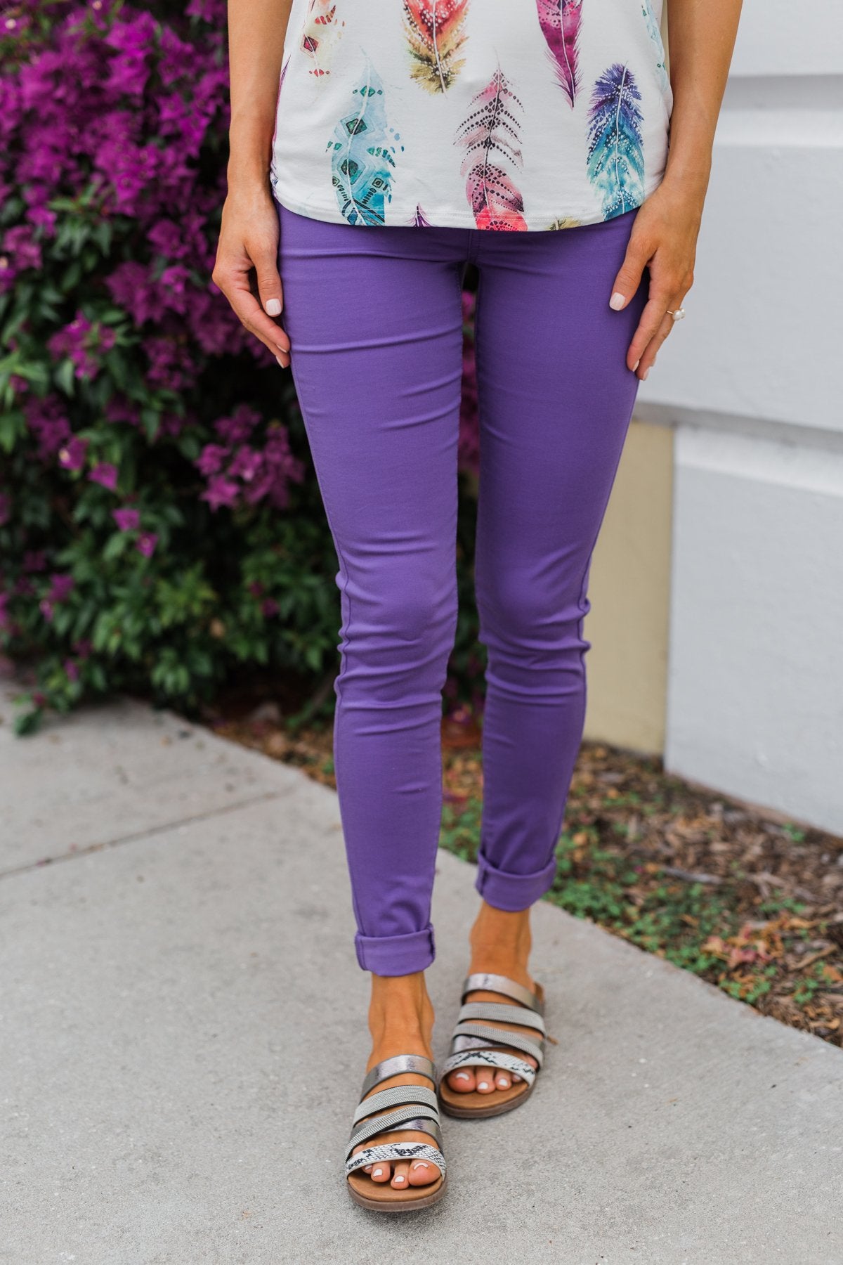 Celebrity Pink Skinny Jeans- Ultra Violet