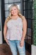 What She Wants Tie Tank Top- Light Pink