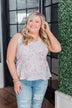 What She Wants Tie Tank Top- Light Pink
