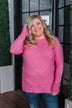 Make A Wish Knit Sweater- Bubblegum Pink